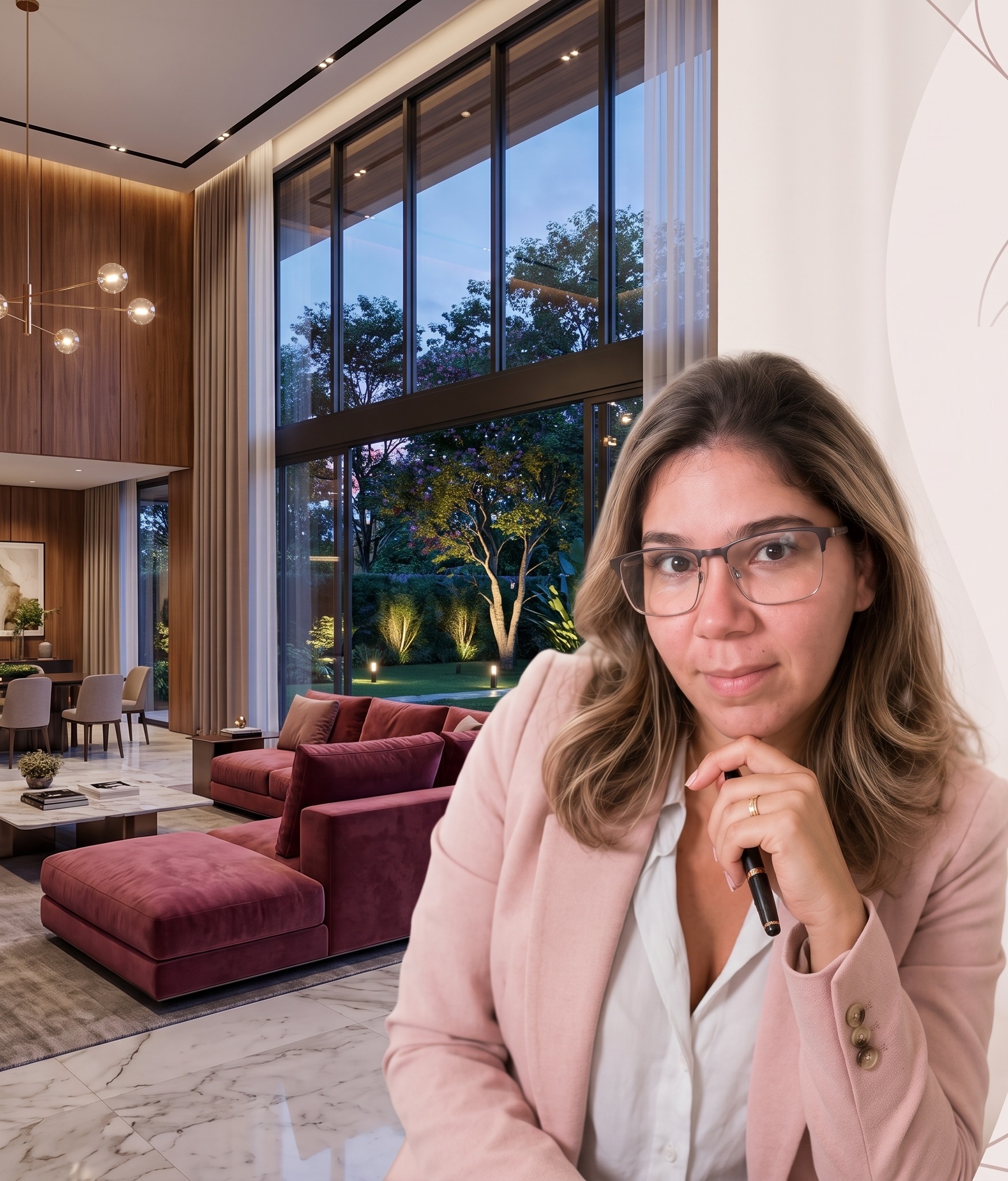 Thaís Lima, corretora e avaliadora imobiliária